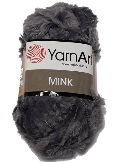 Mink (Yarn Art) пряжа  цвет серый № 335