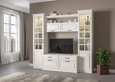 Тумба Ливерпуль  НМ-1012-100, белый, ясень ваниль