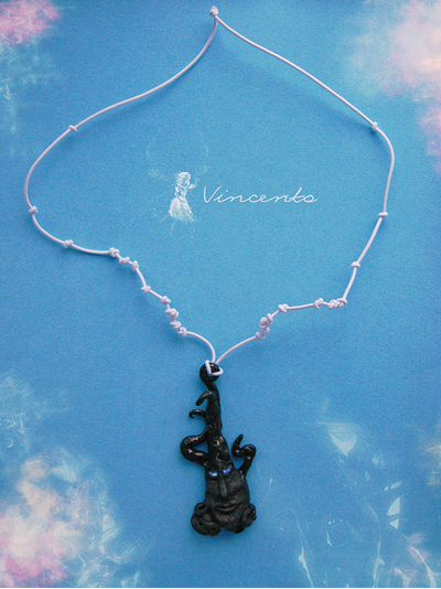 "Дух Старого Леса" - необычный кулон ручной работы