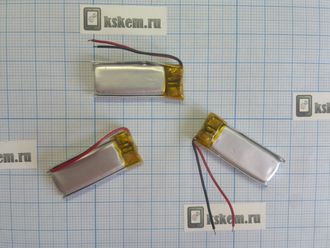 Аккумулятор с контроллером универсальный №33 (Li-ion, 3,7V) 100mah (30*12*4)