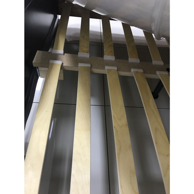 Кровать " Елена " из массива с ортопедическим основанием орех (Бравомебель)