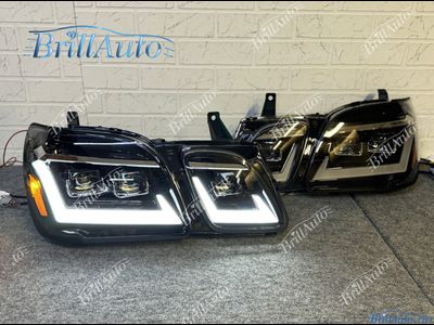 Фары Lexus LX470 3 линзы Bi LED тюнинг