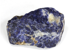 Содалит, необработанный "дикий" образец, Бразилия (43*29*19 мм, 31 г) №35204