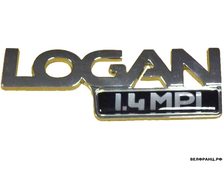 Эмблема задняя - LOGAN 1.4 оригинал 6001548302