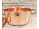 Медная низкая кастрюля без лужения Португалия (CopperCrafts)  арт.7511