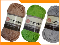 Macrame YarnArt шнур П/Э 2.2 мм