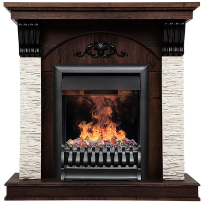 Электрокамин Corfino NT с очагом 3D Oregan