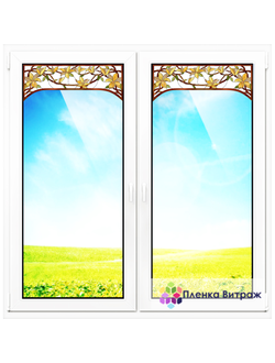 ВИТРАЖНАЯ ПЛЕНКА F-27