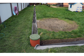 Дренаж участка схема