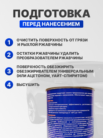 Пушечное сало с сульфонатом 1 кг. антикоррозийная смазка