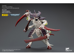 Тиранид-воин (Warhammer 40k) - КОЛЛЕКЦИОННАЯ ФИГУРКА 1/18 Tyranids Hive Fleet Leviathan Tyranid Warrior with Boneswords (JT7004) - JOYTOY