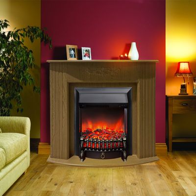 Электрокамин Лион DN с очагом Fobos