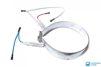 ТЭН для термопота700Вт. диаметр 165 мм. H-40 мм   Кипячение + подогрев  Контакты &quot;мама&quot;