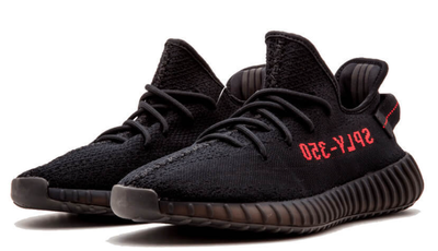 Adidas Yeezy Boost 350 V2 Black Red (Non-Reflective)
