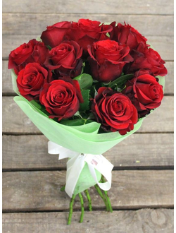 БУКЕТ ИЗ 11 РОЗ "CHERRY"