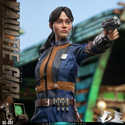Люси Маклин, выходец из Убежища 33 (сериал Fallout) - Коллекционная фигурка 1/6 Vaultie Girl (GE-001) - Giant exhibition toys