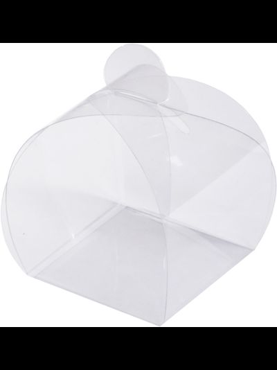 Коробка "бонбоньерка" прозр. пластик, 45*45*45мм