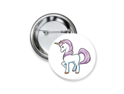 Значок Единорог №2