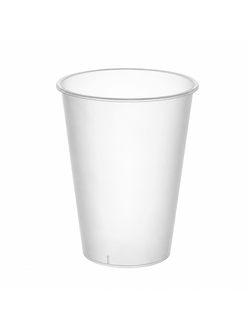 Стакан Bubble Cup (прозр. матовый) 25 шт., 375мл