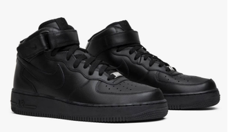 Nike Air Force 1 Mid Black Арт 20