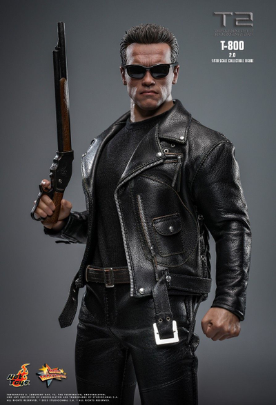 Терминатор Т-800 (Арнольд Шварценеггер, "Терминатор 2: Судный День") - Коллекционная фигурка 1/6 Terminator 2: Judgment Day (2.0) (MMS795) - Hot Toys