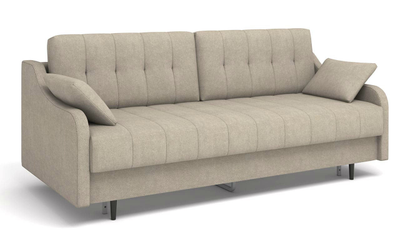 НОВЫЙ ПРУЖИННЫЙ ДИВАН-КРОВАТЬ НА НОЖКАХ ЖЕНЕВА, КАРКАС МЕТАЛЛ, ПАНТОГРАФ, СО СЪЕМНЫМ ЧЕХЛОМ, БЕЛЬЕВЫМ ЯЩИКОМ АКЦИЯ