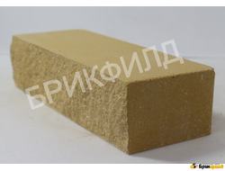 Имитация природного камня "Шуба", ложок (тычок). Желтый. Кирпичный завод Брик Филд