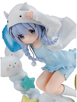 Фигурка 1/6 Чино Кафу (Chino Kafuu Tippy Hoodie Ver.)