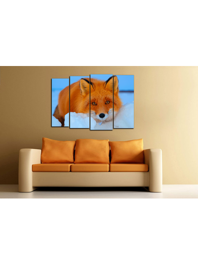 Модульная картина &quot;Лисица&quot;