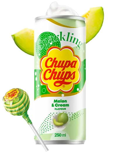 Газировка Chupa-Chups Sparkling Melon Cream