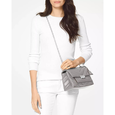 Сумка Майкл Корс CECE MEDIUM серая