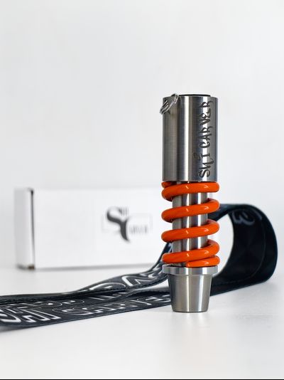 МУНДШТУК SPRING 2.0 ORANGE С ЛЕНТОЙ