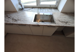 Кухня белая