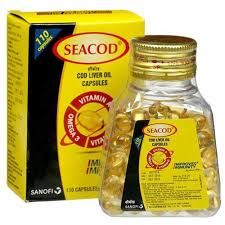 Рыбий жир (Cod liver oil capsules) 110кап