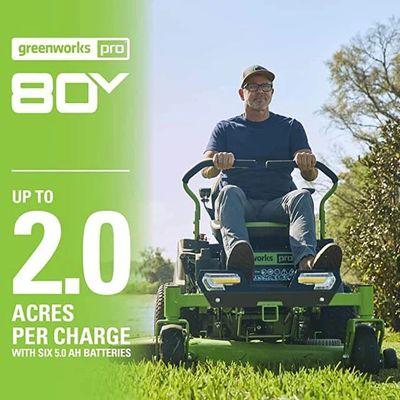 Райдер Zero-Turn Greenworks Crossover-Z GC82ZT107 82V