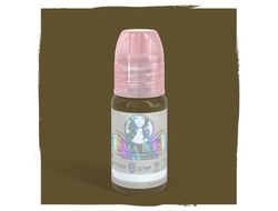 (УЦЕНКА) "Olive Green" - Пигмент для татуажа Perma Blend (США)