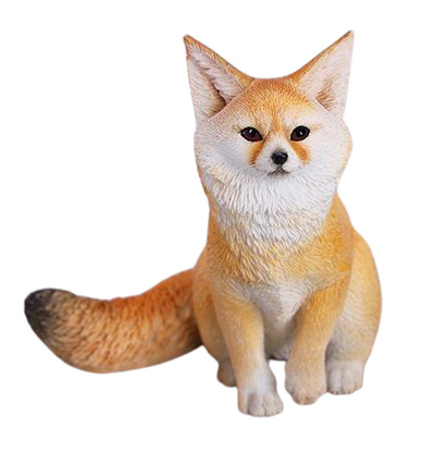 Толстенькая лисичка (рыжая) - Коллекционная ФИГУРКА 1/6 scale Fox Figurine (JXK241C) - JXK