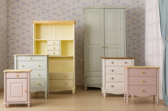 Тумба-комод Айно №3 из массива сосны 64 х 34 х 70 см