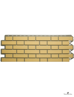 Кирпич Клинкерный  420*1130 мм Желтый