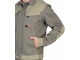 Костюм  мужской Вест-ворк оливковый с укороченной курткой и полукомбинезоном