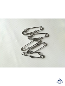 Карабин булавка 7см нерж. проволока 2.0мм