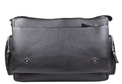 Кожаная мужская сумка Toara black (арт. 5058-61)