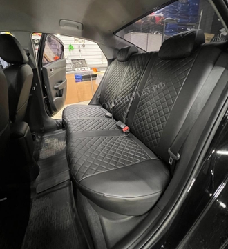 Чехлы на Hyundai Solaris II (с 2017)