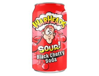 Газированный напиток WarHeads Sour Black Cherry Soda 355мл
