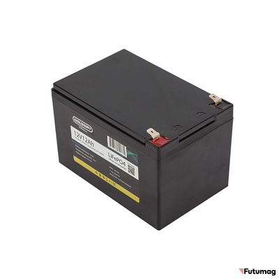 Литиевый тяговый аккумулятор Gelbert LiFePO4 (12V/12Ah/12A/144Wh)