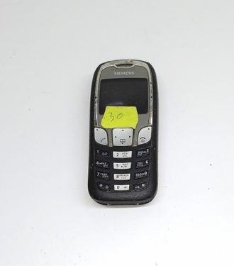 Неисправный телефон Siemens A65 (нет АКБ, нет задней крышки, не включается)