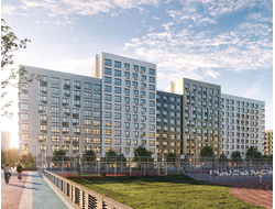 Реклама в ЖК "Варшавский" (Варшавское ш., д.141)