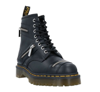 Ботинки Dr Martens 1460 черные с молнией