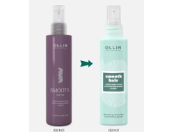 OLLIN Smooth hair Спрей термозащитный разглаживающий, 150 мл