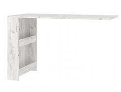 Детская КЕНТ-1 - Секция №6 Стол приставной к комоду Дуб Крафт Белый